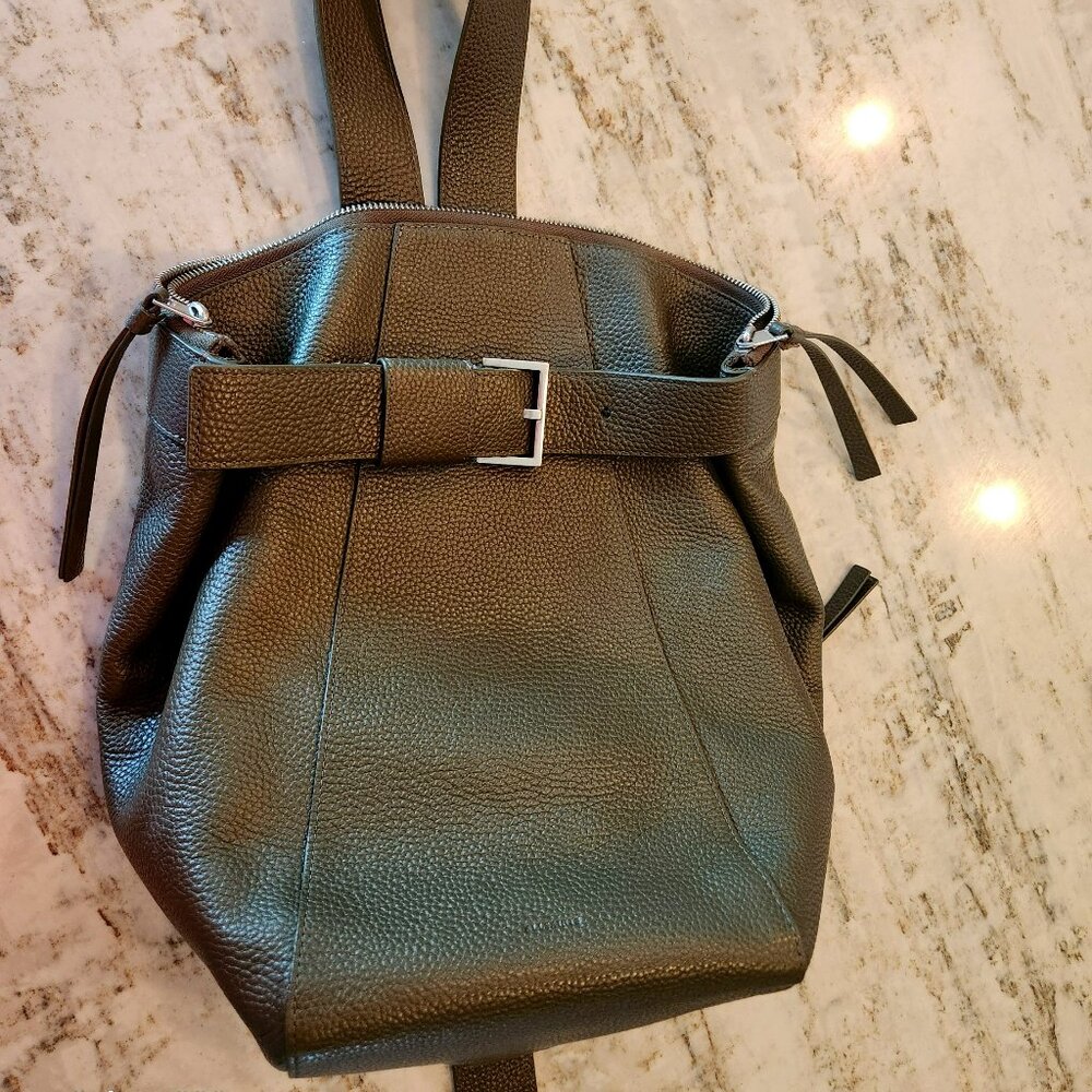All Saints Grain Leather Bag